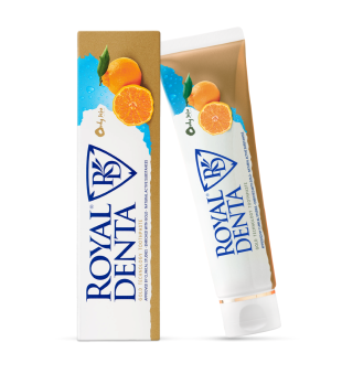 Royal Denta Jeju Citrus And Gold Technology Toothpaste Zobu pasta ar zeltu un unšiu, 130 g | inbeauty.lv
